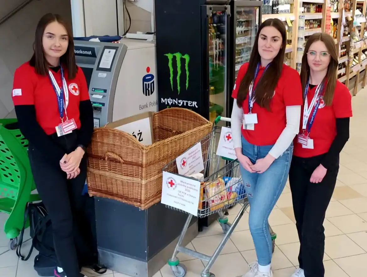 Zakończyła się wielkanocna zbiórka organizowana przez Szkolne Koło PCK w ZSP w Krynicy-Zdroju