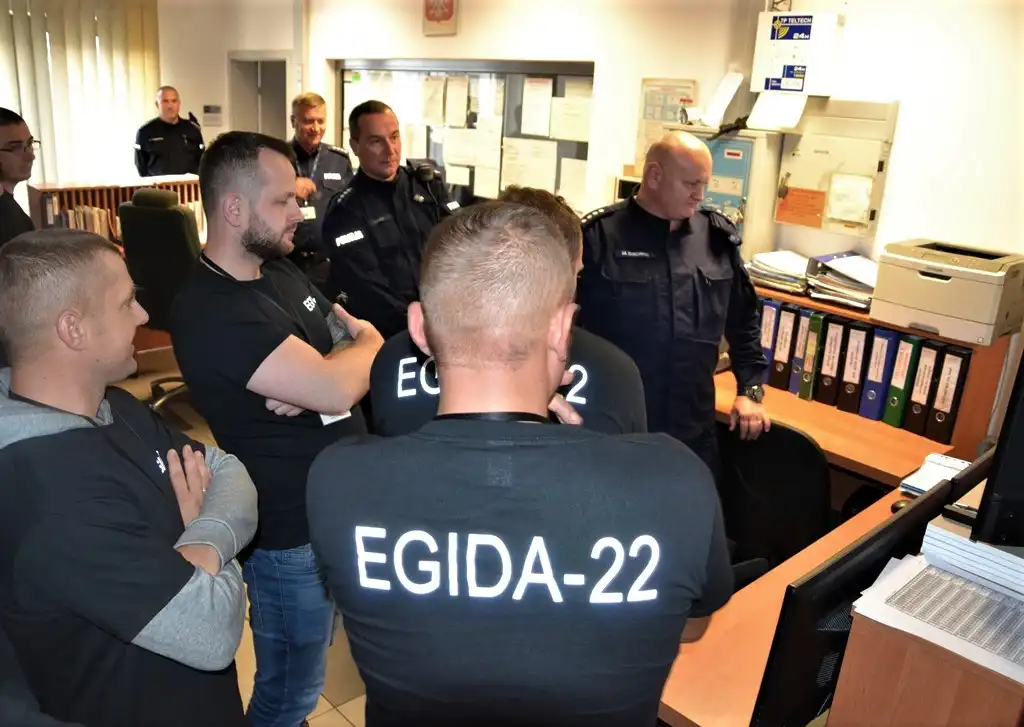 Ćwiczenia pod kryptonimem „EGIDA-22” w sądeckiej komendzie