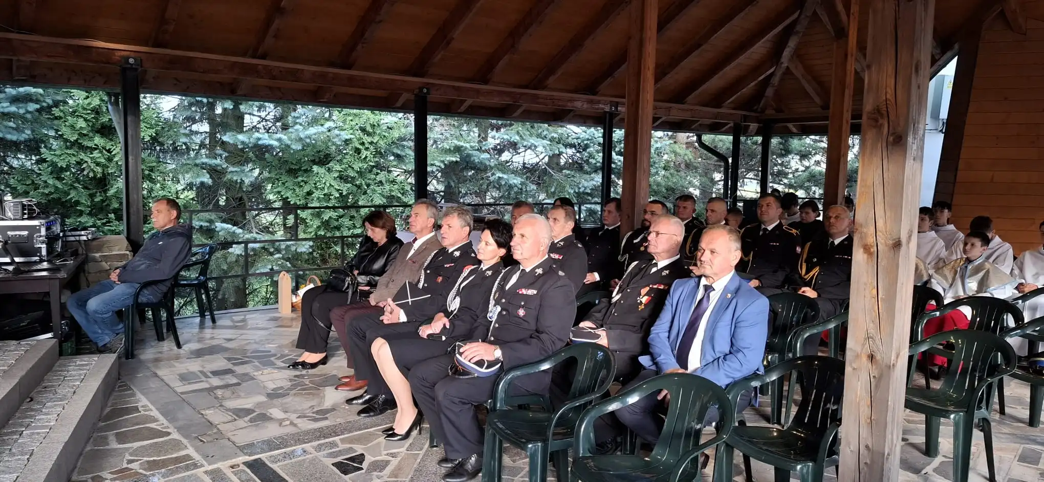 Strażacy u Matki Bożej Pocieszenia. Pielgrzymka wdzięczności i modlitwy