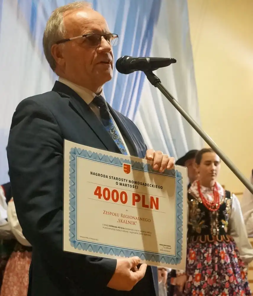 Zespół Regionalny "Skalnik" Kamionka Wielka obchodzi jubileusz 40-lecia działalności