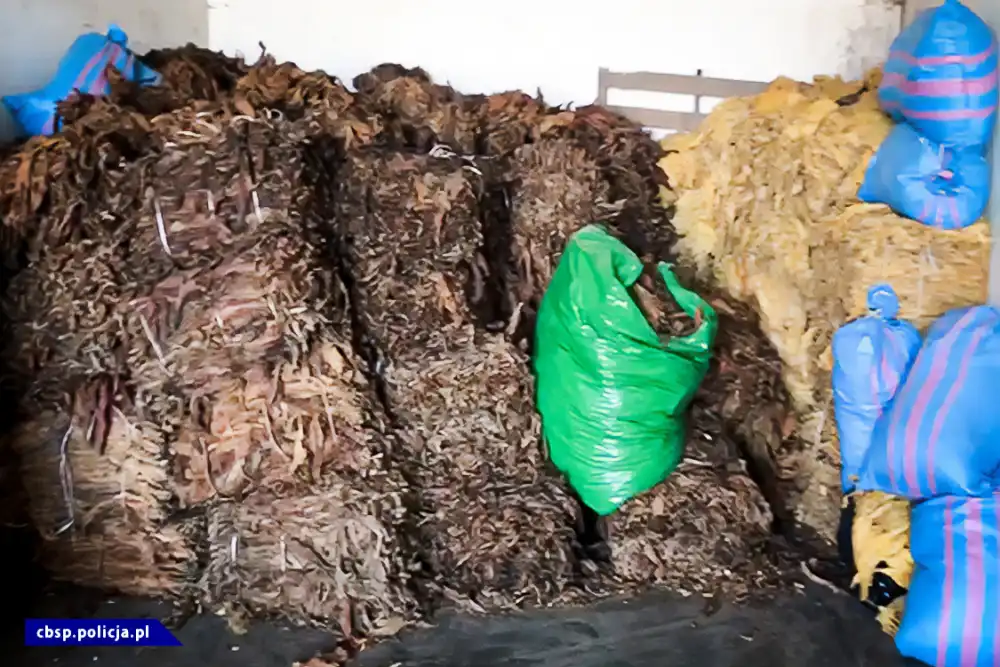 Podwójne uderzenie KaOSG i innych służb w gangi tytoniowe