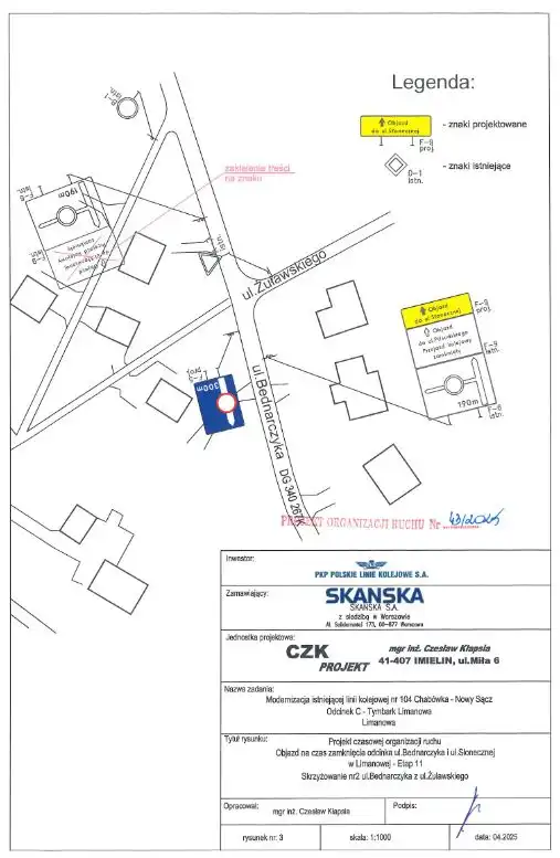 Uwaga kierowcy! Słoneczna bez przejazdu! Od 22 maja objazdy i utrudnienia