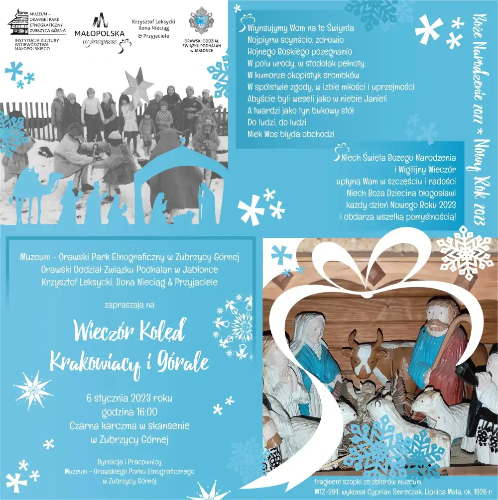 Małopolska: Wydarzenia kulturalne na weekend 5 - 8 stycznia