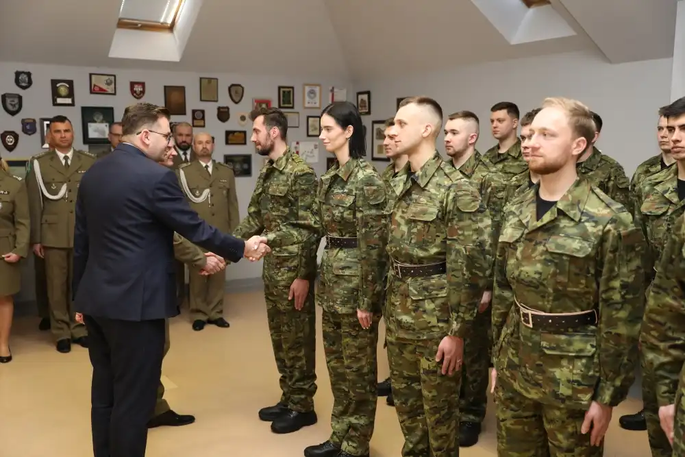 W Karpackim Oddziale Straży Granicznej odbyło się uroczyste ślubowanie