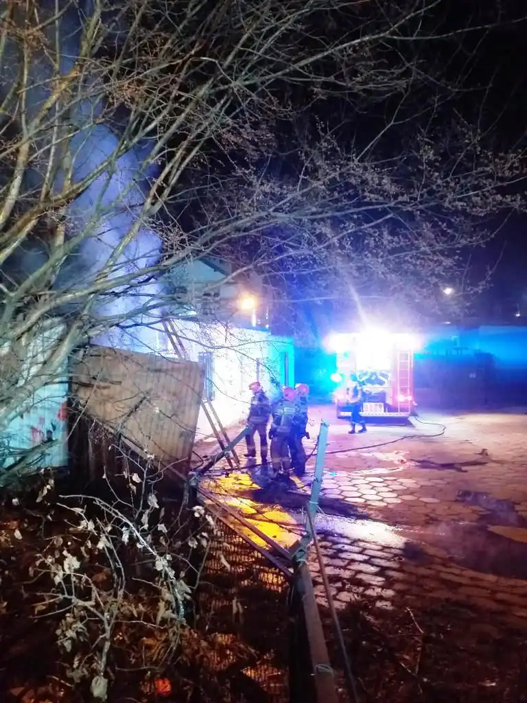 Nowy Sącz: Pożar garażu na ul. Gwardyjskiej