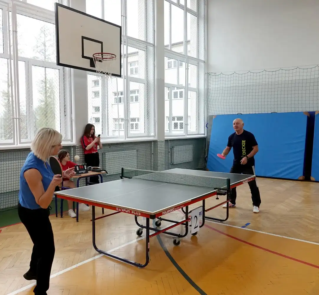 W ZSP w Nawojowej rozegrano Turniej Tenisa Stołowego