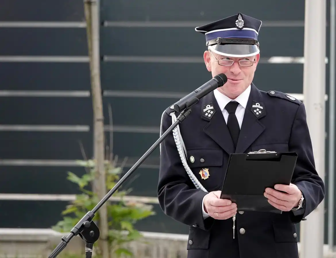 Strażacy ochotnicy z gminy Chełmiec z promesą na zakup sprzętu