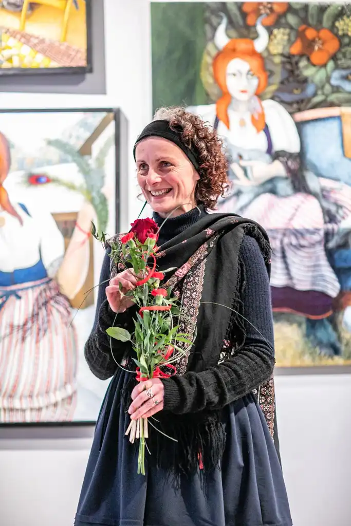 Barwne światy Marty Kołodziej w Muzeum Nikifora w Krynicy-Zdroju