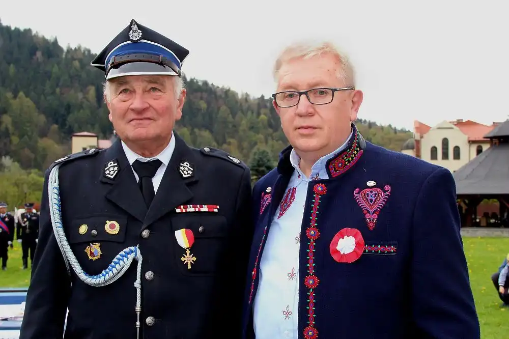 Druh Józef Jarzębak wyróżniony Krzyżem Małopolski