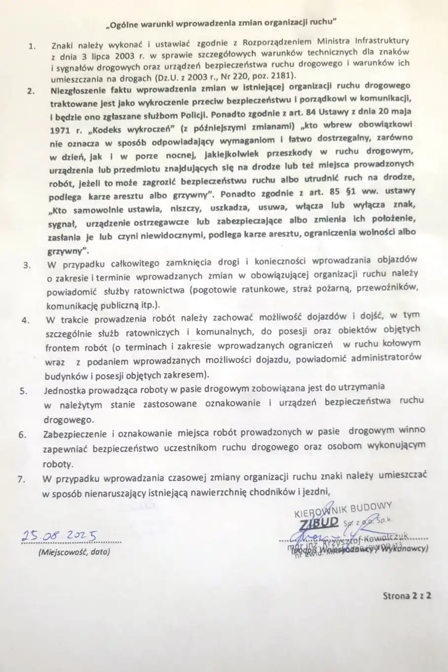 Uwaga kierowcy! Utrudnienia w ruchu na ul. Pułaskiego