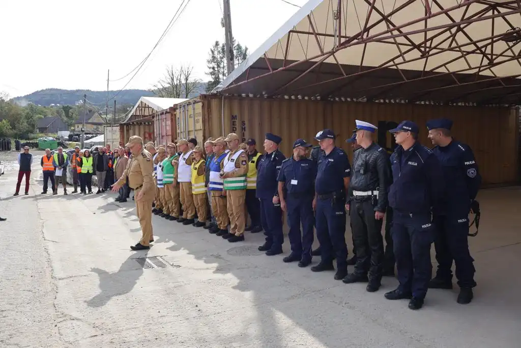Krasne Potockie: Ćwiczenia powiatowe pod kryptonimem „PROFIL 2023”