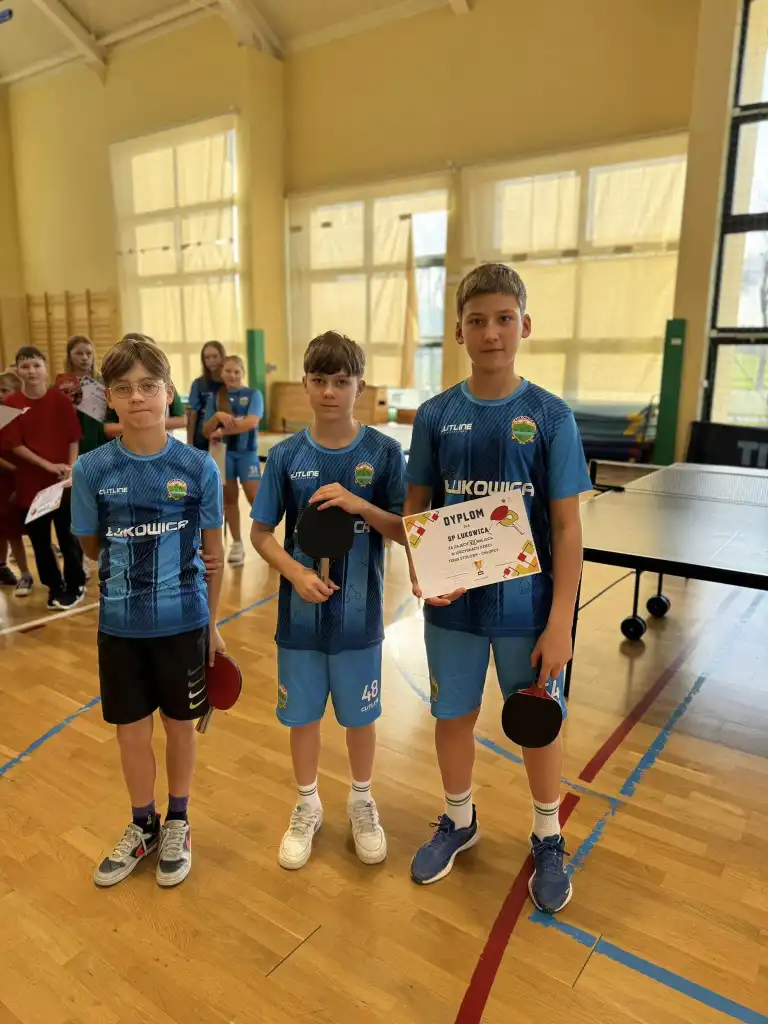 Tenis stołowy w najlepszym wydaniu. Igrzyska Dzieci 2024 w Łukowicy