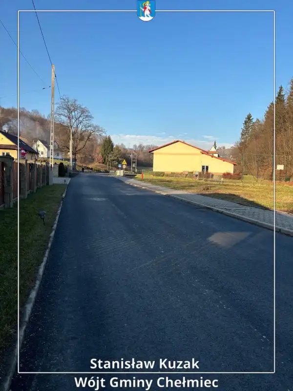 Droga Paszyn – Potoki po remoncie