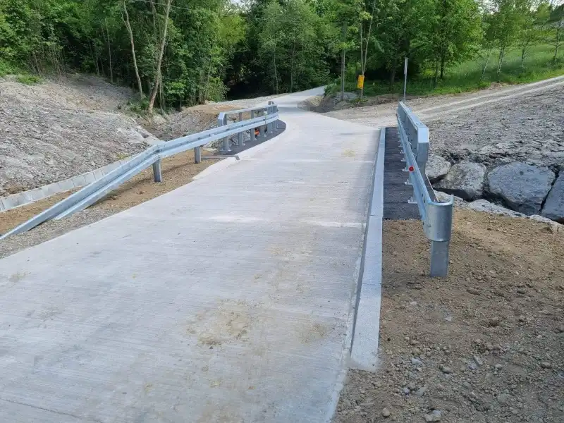 Zakończyły się prace przy odbudowie mostu w Koniuszowej