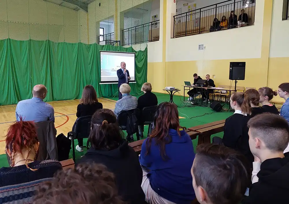 W ZSZ w Grybowie gościli uczniowie z Niemiec i Litwy