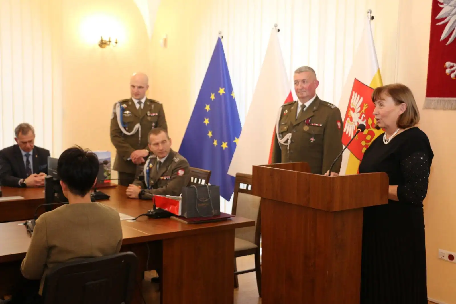 Zmiana Dowódcy w 114 Batalionie Lekkiej Piechoty w Limanowej