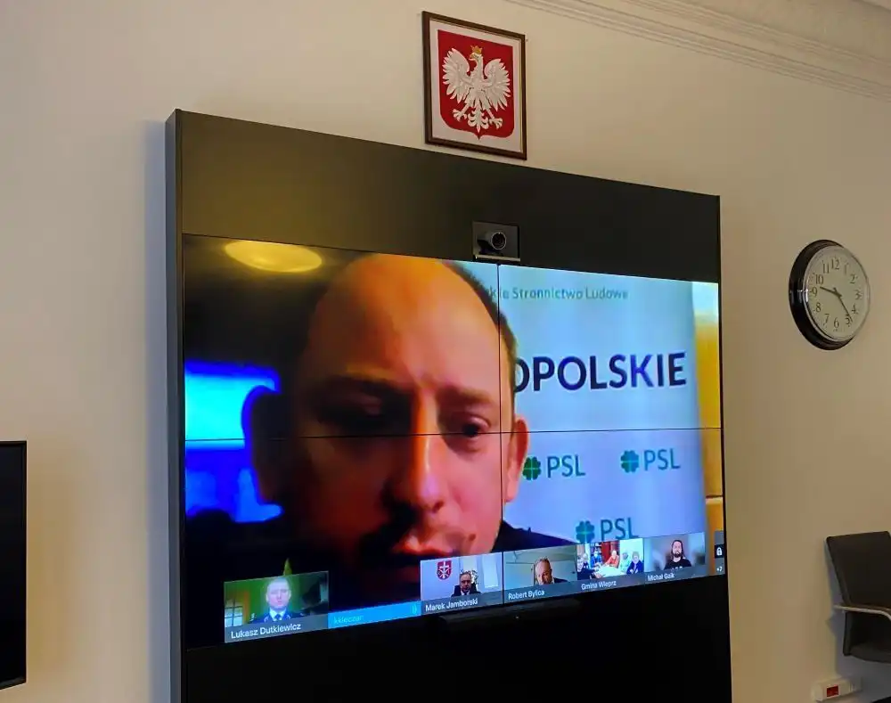 Spotkanie przedstawicieli Grup Poszukiwawczo-Ratowniczych OSP z Wicemarszałkiem Łukaszem Smółką