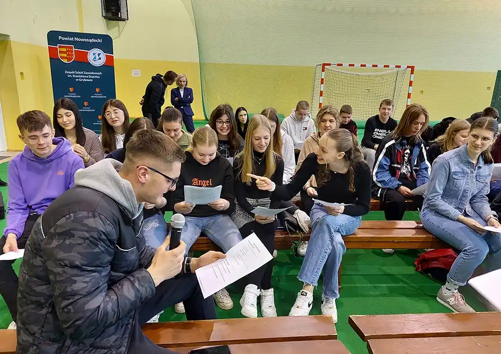 W ZSZ w Grybowie gościli uczniowie z Niemiec i Litwy