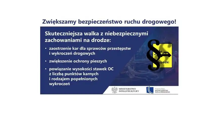 Koniec z pobłażliwością dla piratów drogowych. Sejm przyjął nowelizację ustawy Prawa o ruchu drogowym
