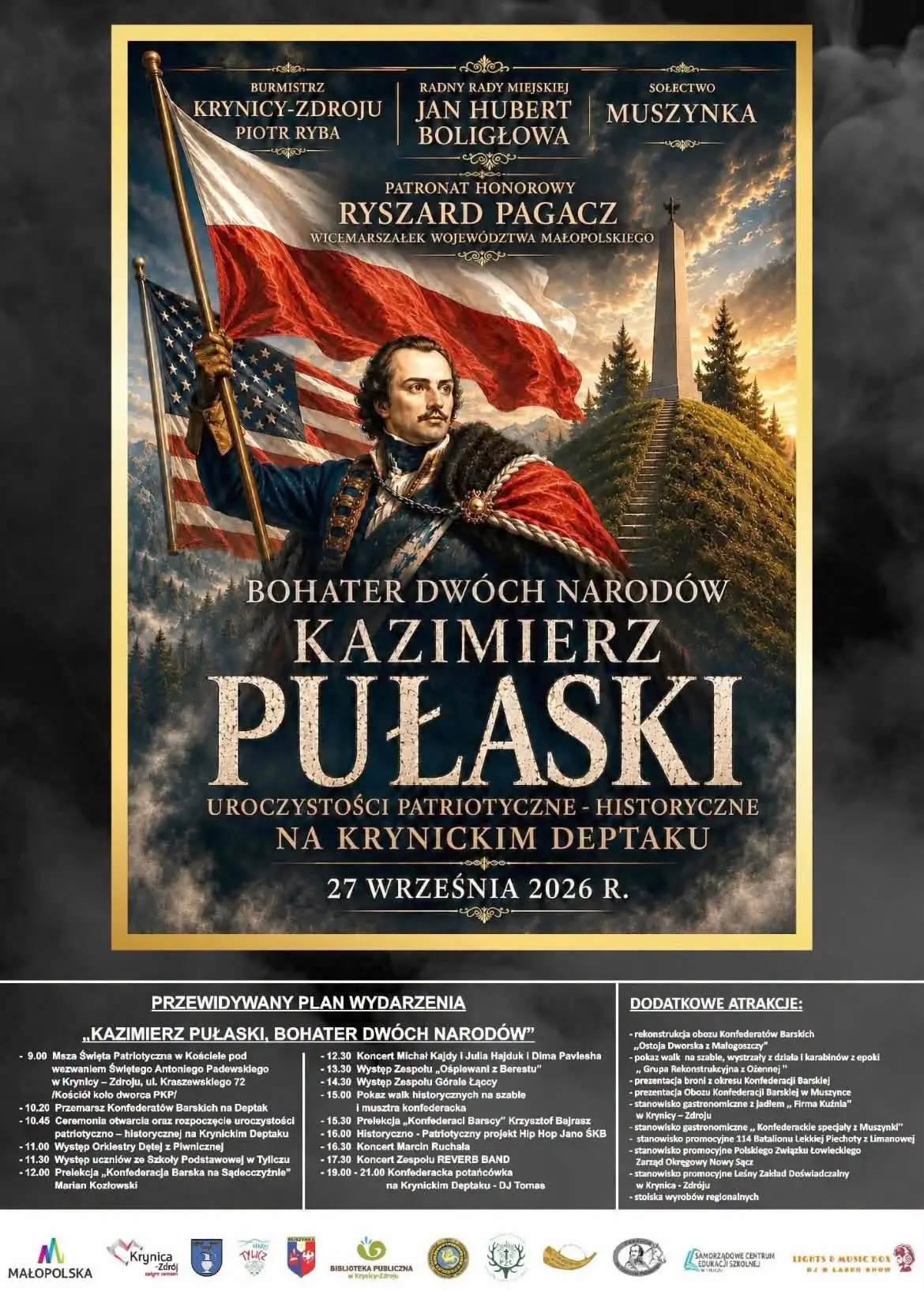 Konfederaci wkroczą na krynicki Deptak. Będą salwy, szable i wielka potańcówka