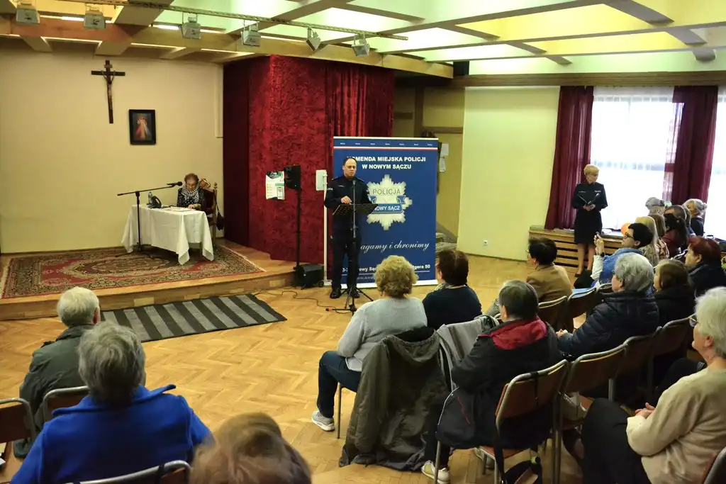 Sądeccy policjanci po raz drugi zorganizowali warsztaty dla seniorów