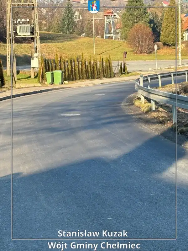 Droga Paszyn – Potoki po remoncie