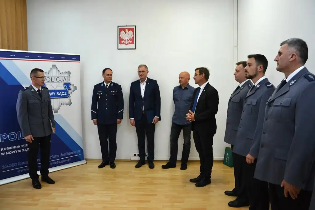 Nowy Komendant Komisariatu Policji w Piwnicznej-Zdroju