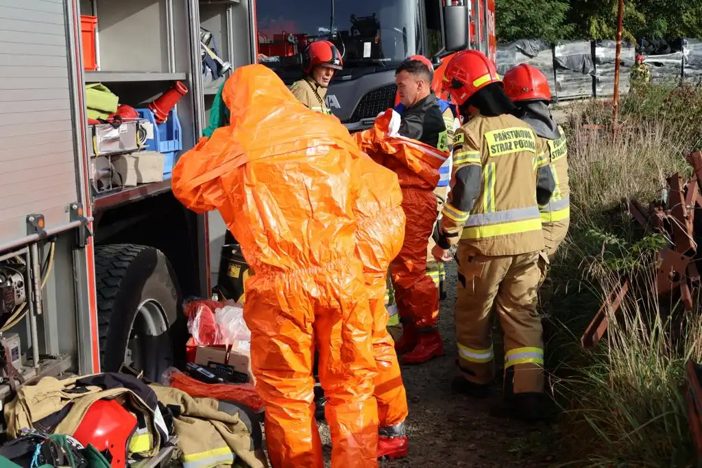 Krasne Potockie: Ćwiczenia powiatowe pod kryptonimem „PROFIL 2023”