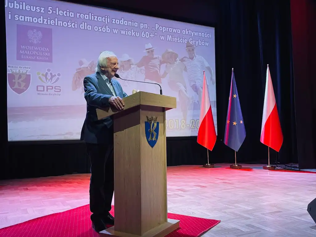 Jubileusz 5-lecia działalności programu „Poprawa aktywności i samodzielności osób w wieku 60+” w Grybowie