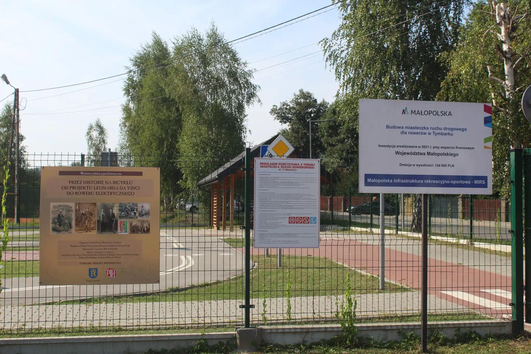 Świeże powietrze i ruch. Nowa ścieżka pieszo-rowerowa w Tymbarku