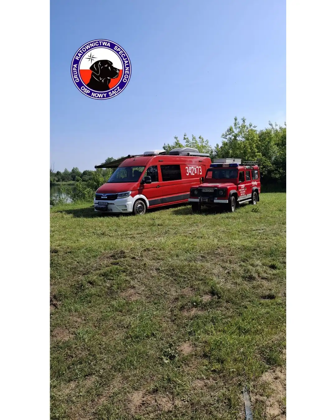 Dzieci, pies i akcja ratunkowa… na szczęście tylko w ramach ćwiczeń!