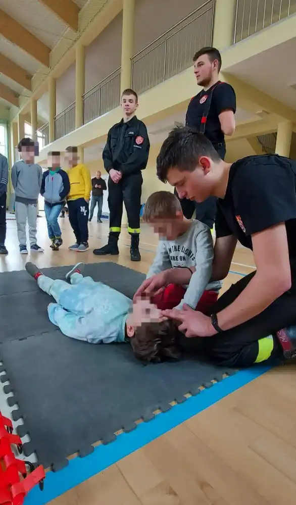 Uczniowie ZS w Marcinkowicach w roli nauczycieli