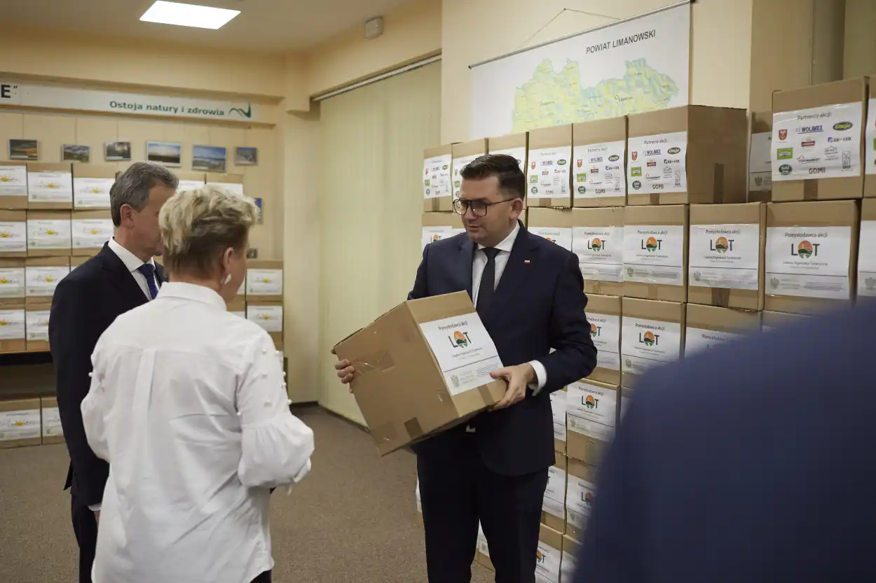 LOT-na pomoc na Limanowszczyźnie. Świąteczna siła integracji społecznej