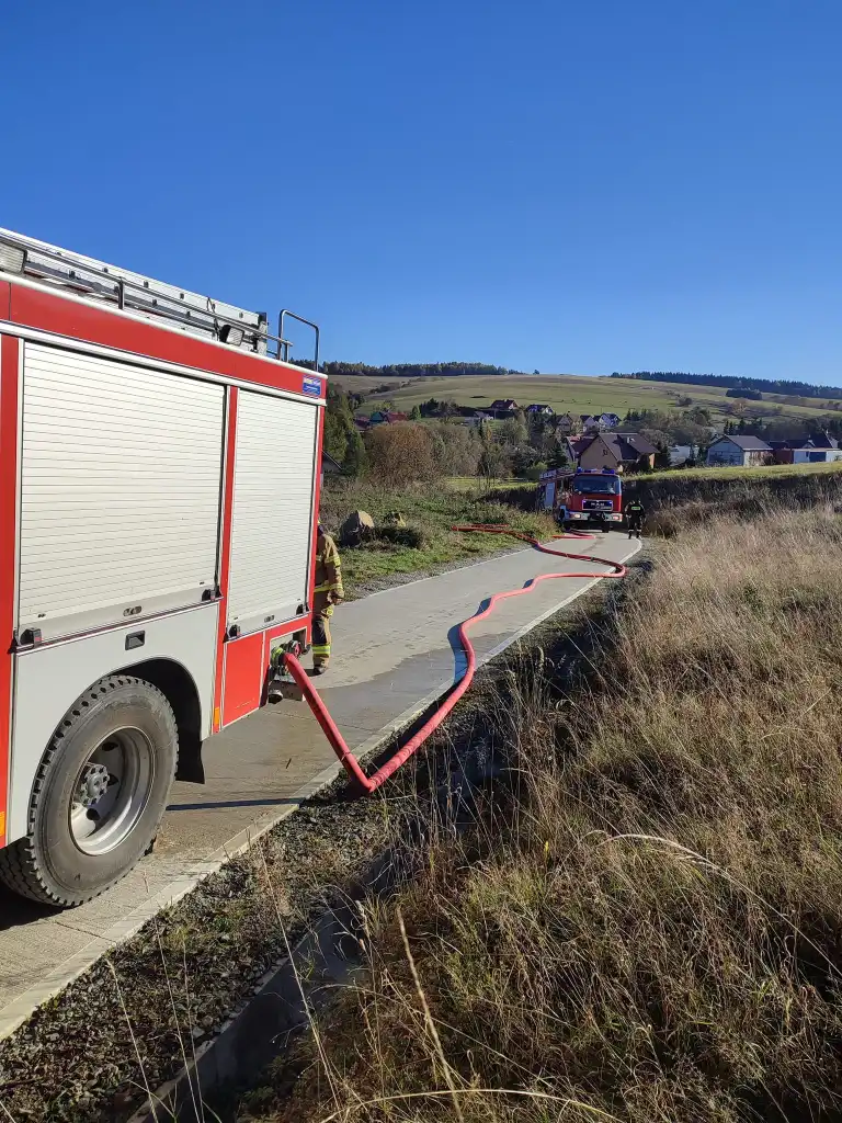 Strażacy ochotnicy z gminy Krynica-Zdrój doskonalili swoje umiejętności