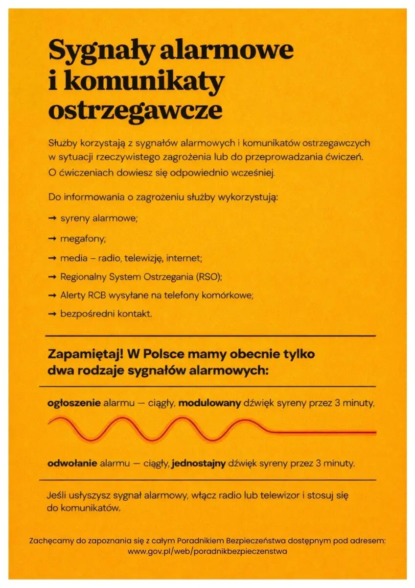 „Bezpieczna Limanowa”: mieszkańcy otrzymają ulotki o sygnałach alarmowych