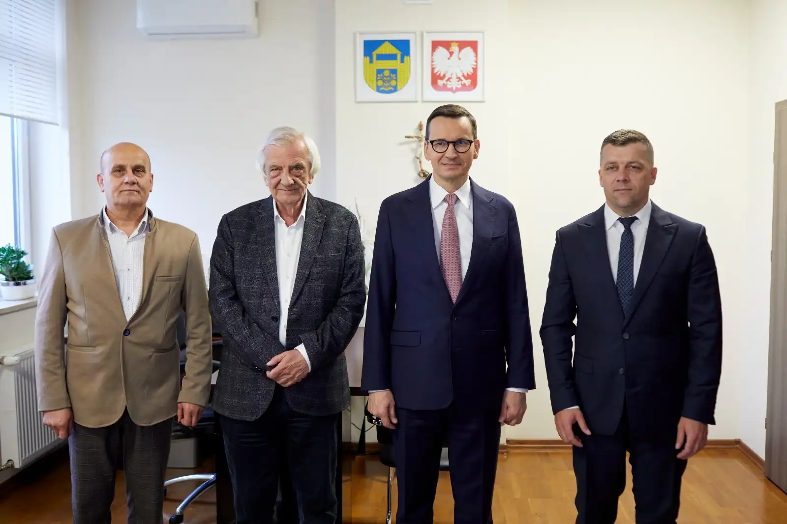 Władze parlamentarne i rządowe z wizytą w Gminie Podegrodzie