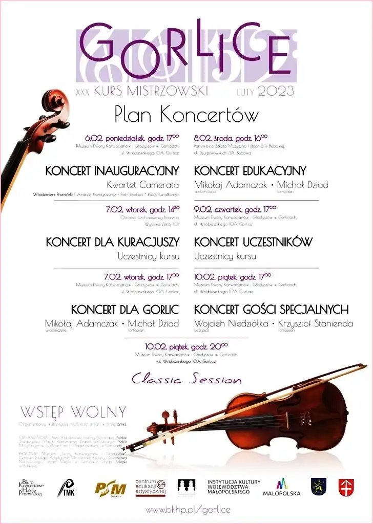 Małopolska: Wydarzenia kulturalne na weekend 9 - 12 luty