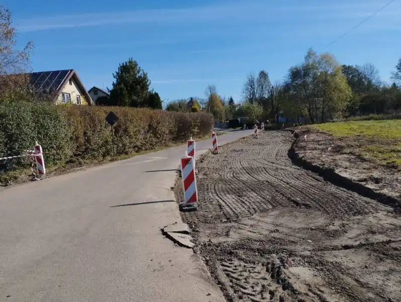 Rozbudowa drogi 'Pasternik' w Libuszy w toku