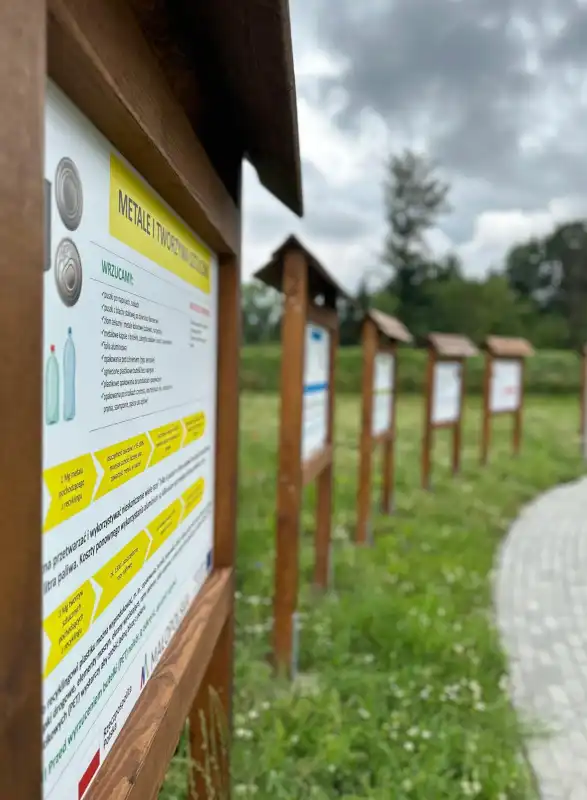 Ścieżka edukacyjna w Miłkowej już prawie gotowa. Wkrótce będą z niej korzystać uczniowie