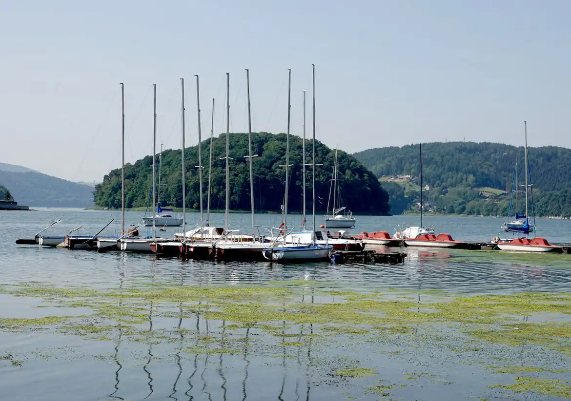 "Kręci mnie bezpieczeństwo nad wodą" - Akcja WOPR i Policji nad Jeziorem Rożnowskim