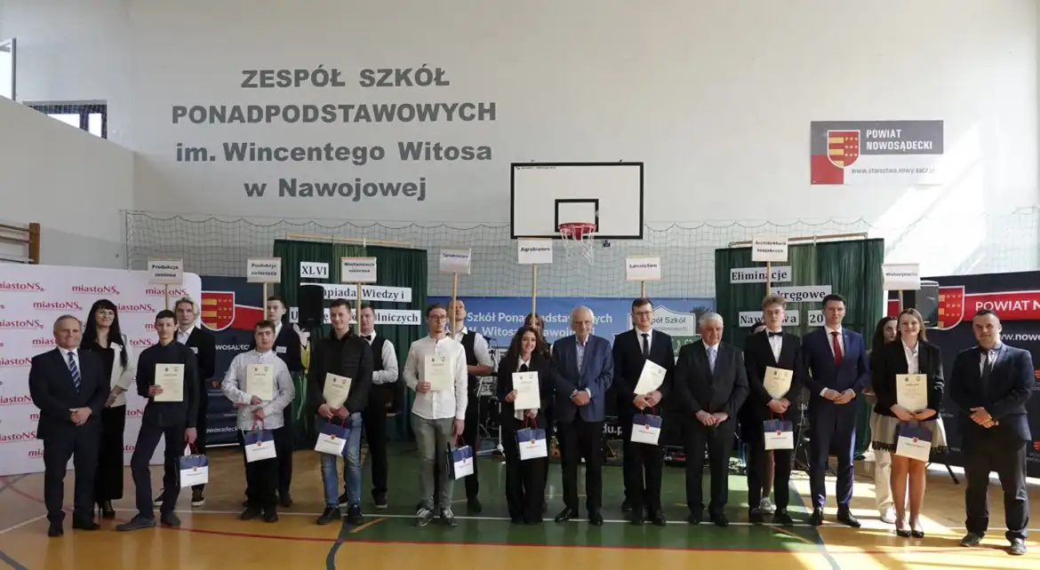 Zakończył się etap wojewódzki Olimpiady Wiedzy i Umiejętności Rolniczych. Zmagania odbywały się w ZSP w Nawojowej