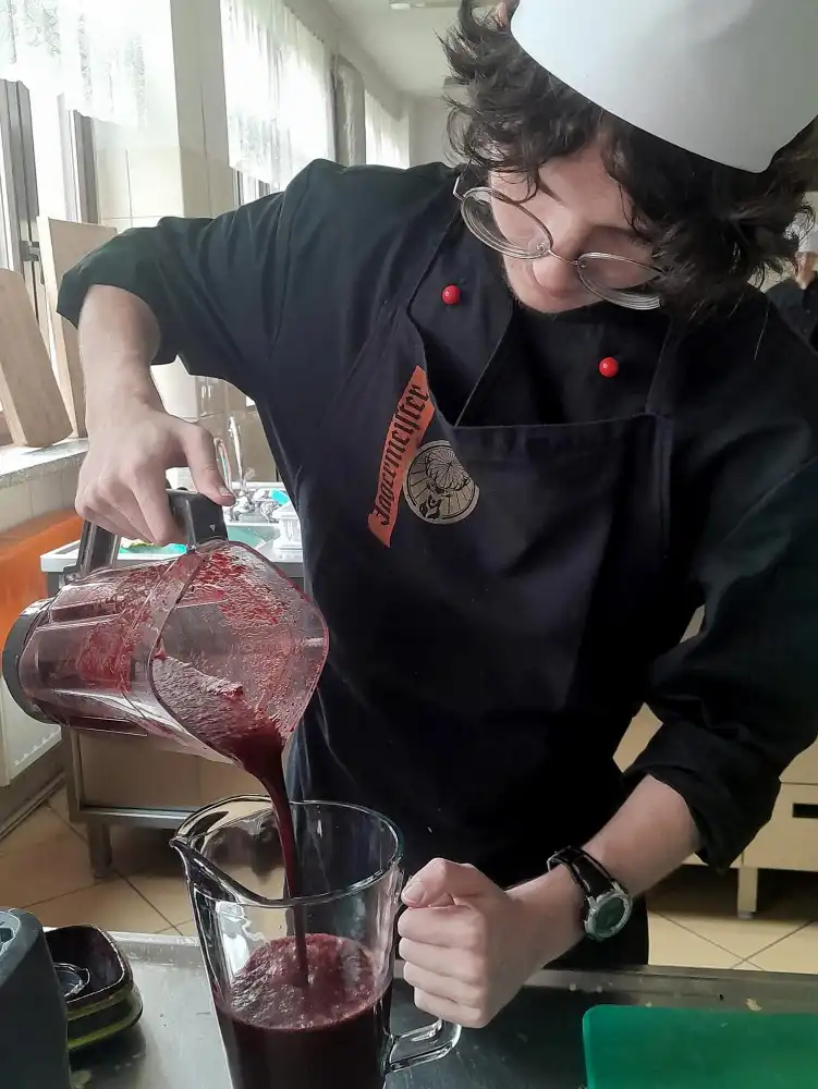 Kuchnia zero waste w ZSP w Krynicy-Zdroju