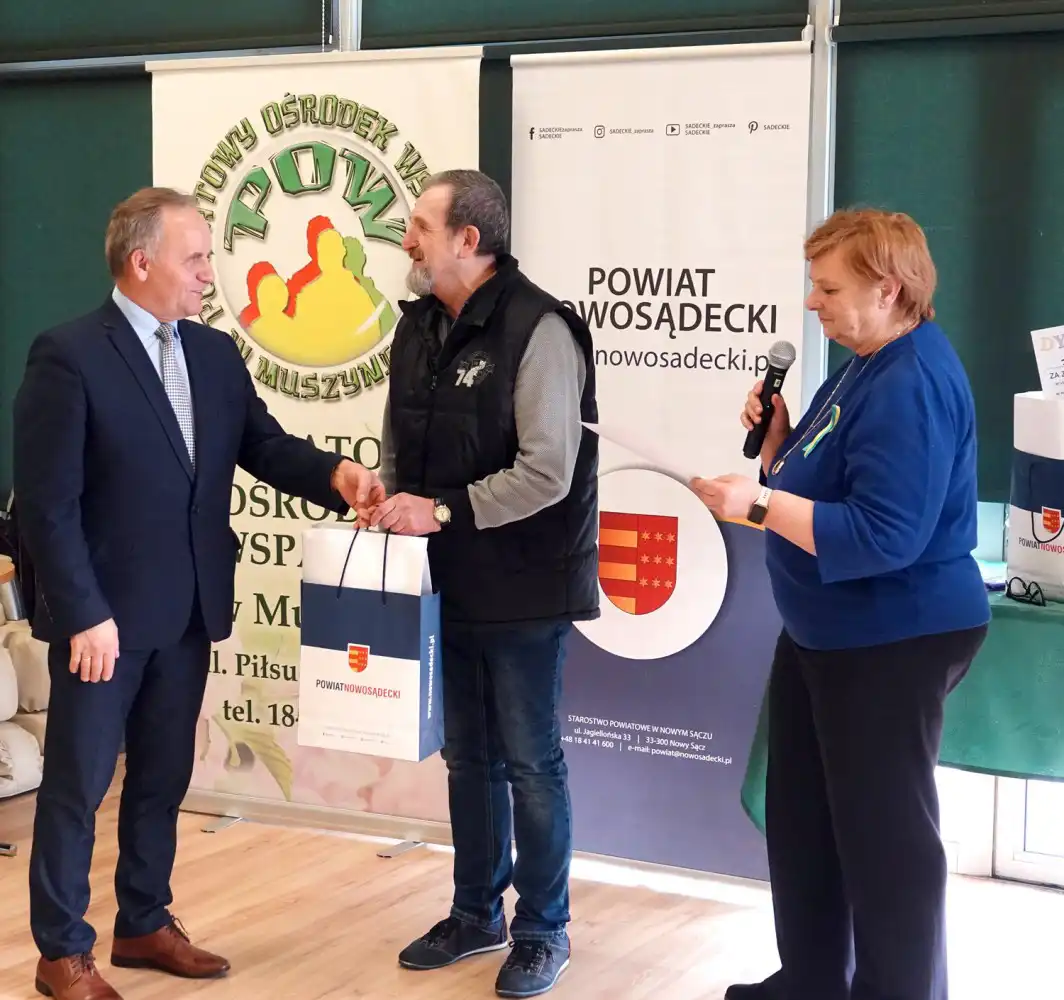 Turniej gier planszowych w Powiatowym Ośrodku Wsparcia w Muszynie