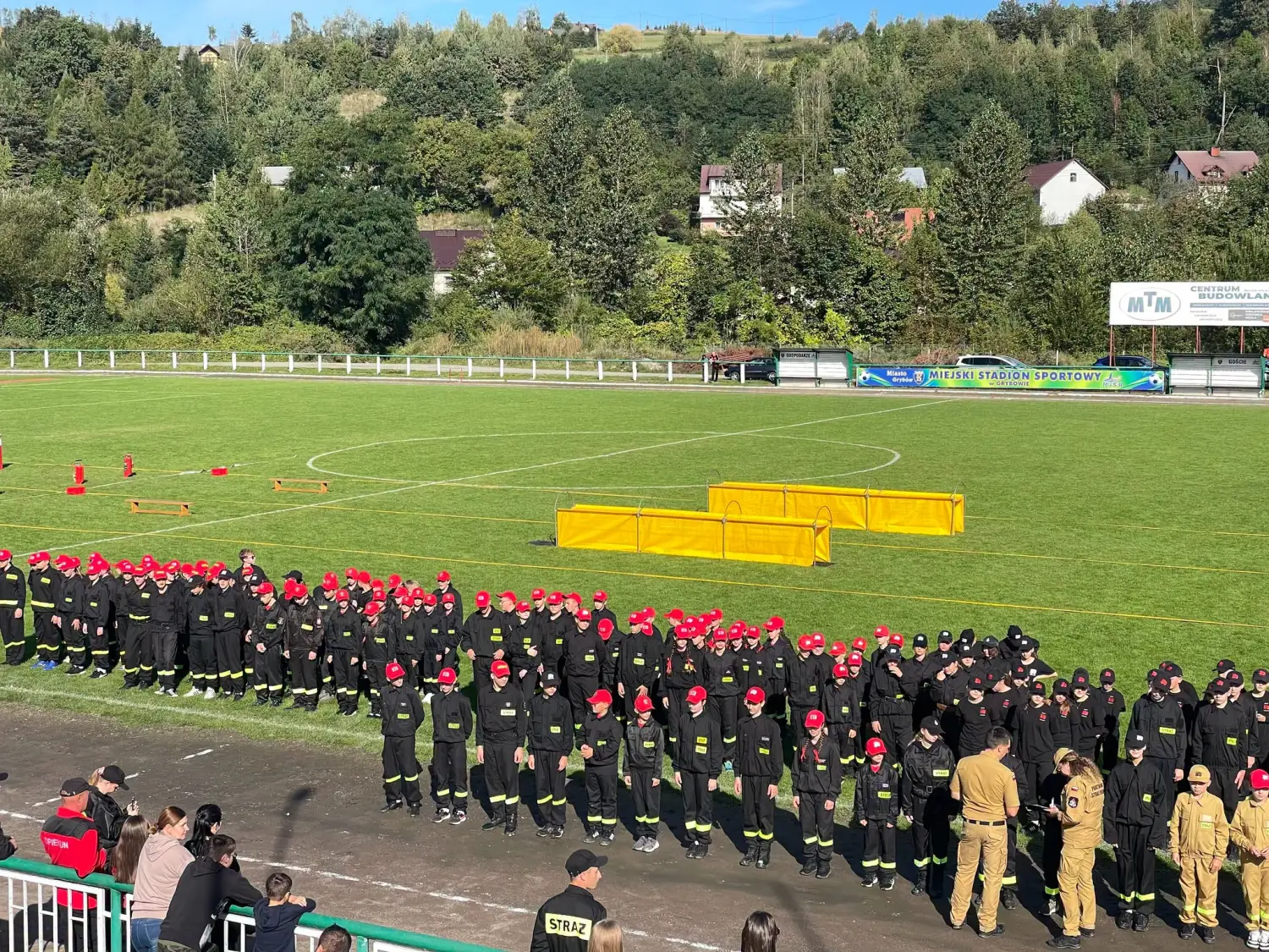 Młodzi strażacy opanowali stadion w Grybowie. Do walki stanęło aż 25 drużyn
