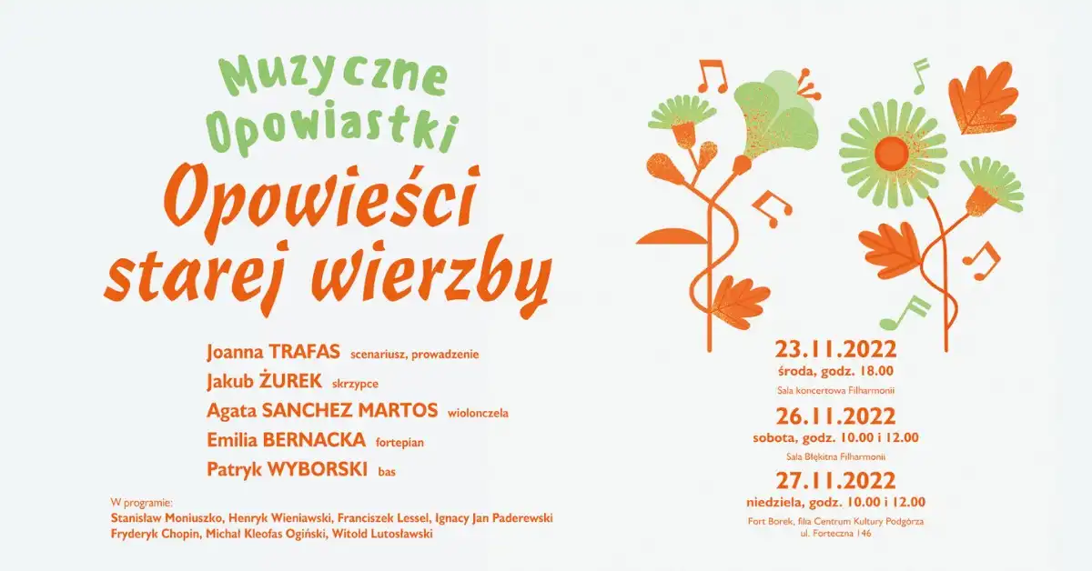 Małopolska: Wydarzenia kulturalne na weekend 24 - 27 listopada