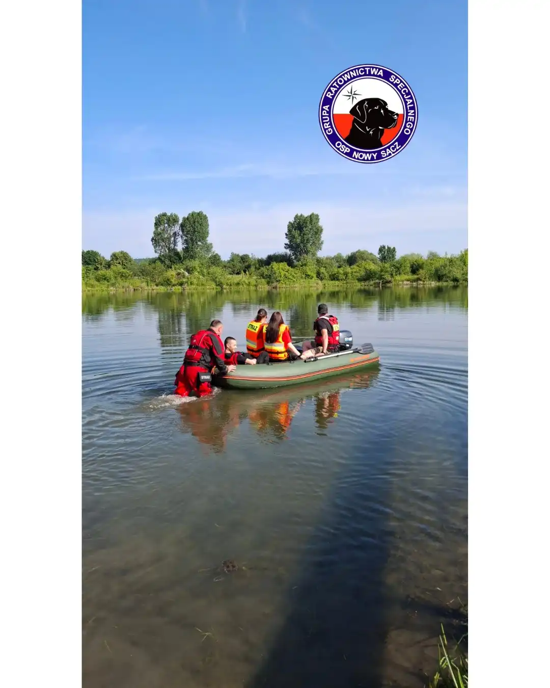 Dzieci, pies i akcja ratunkowa… na szczęście tylko w ramach ćwiczeń!