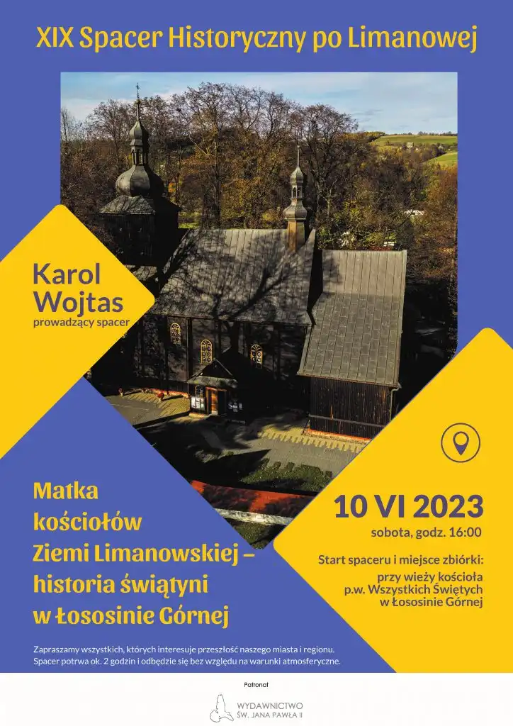 10 czerwca XIX Spacer Historyczny po Limanowej