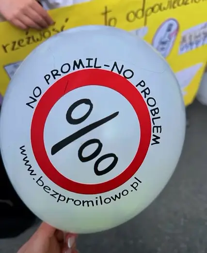 „No promil, no problem!”. Uczniowie i policja razem dla bezpieczeństwa