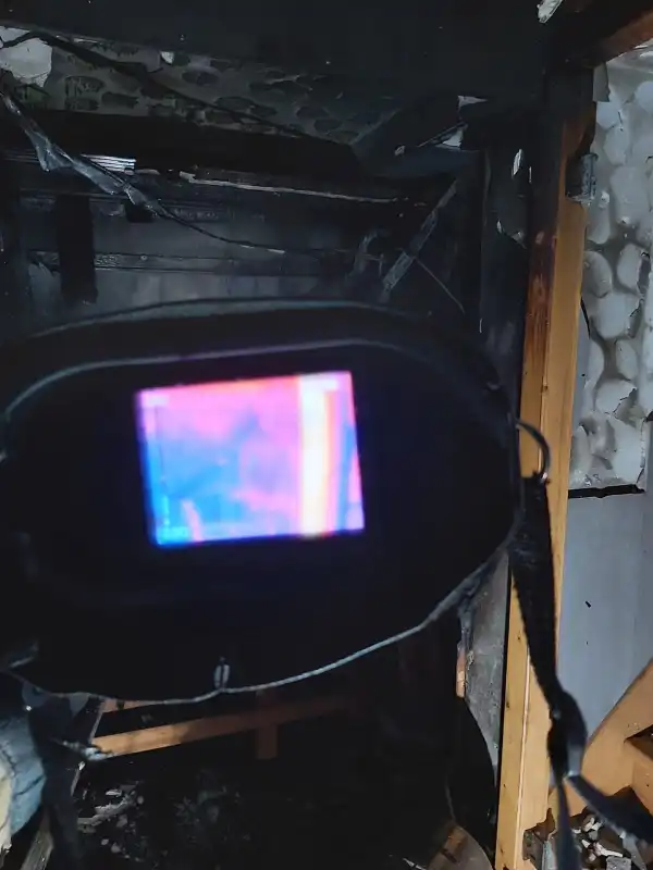 Pożar sauny w Bereście. Z obiektu ewakuowało się 11 osób