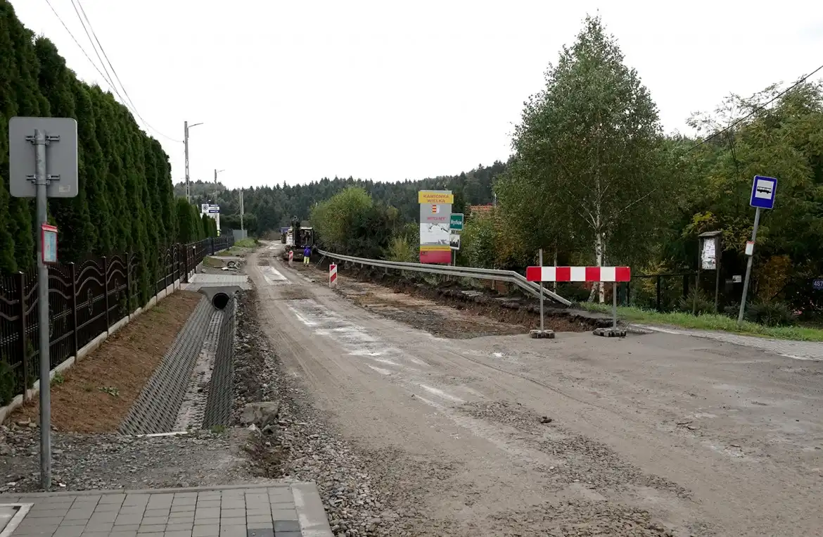 Zakończono I etap modernizacji jednej z dróg powiatowych